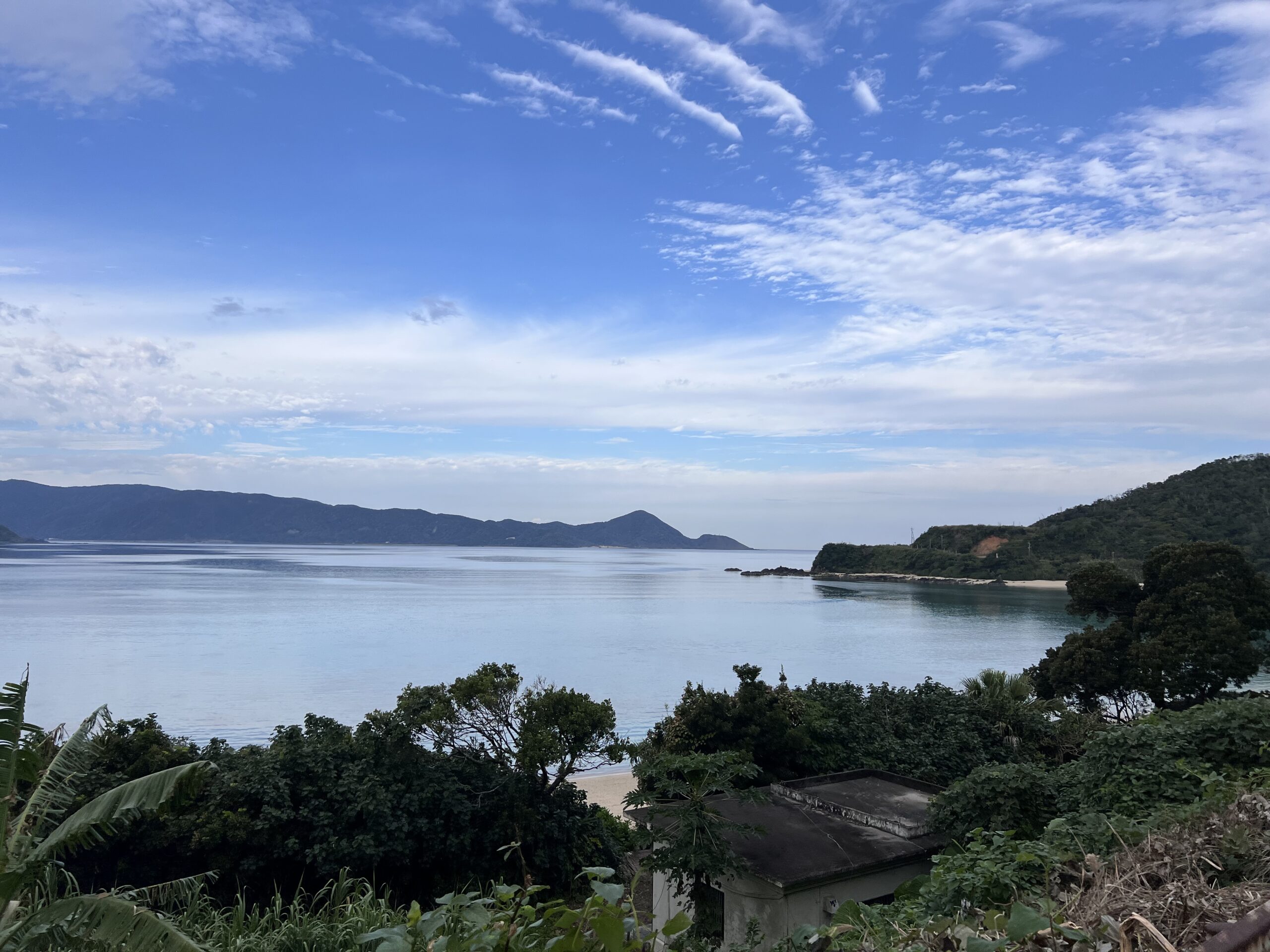 奄美ブルーの美しい風景